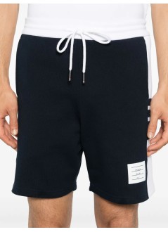 thom browne pantalon corto hombre sweat shorts w/ engineered 4 bar - mjq222a03037 415