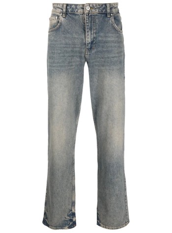 represent denim manr2 straight leg denim - msl6001 blue cream