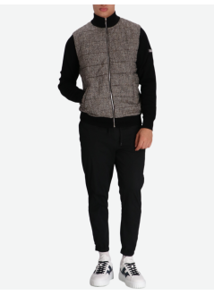 karl lagerfeld outerwear manknit zip jacket - 655027554305 990