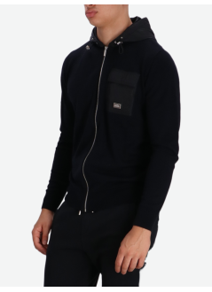 karl lagerfeld outerwear hombre knit hoody jacket - 655025554305 690