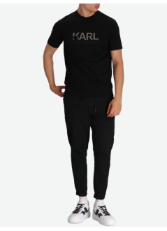 karl lagerfeld camiseta hombre t-shirt crewneck - 755038554225 990
