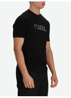 karl lagerfeld camiseta hombre t-shirt crewneck - 755038554225 990