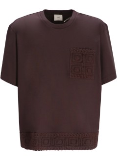 ché studios t-shirt maninigo t-shirt - 2570538 chocolate brown