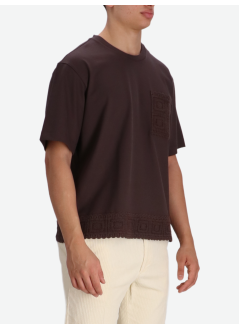 ché studios t-shirt maninigo t-shirt - 2570538 chocolate brown