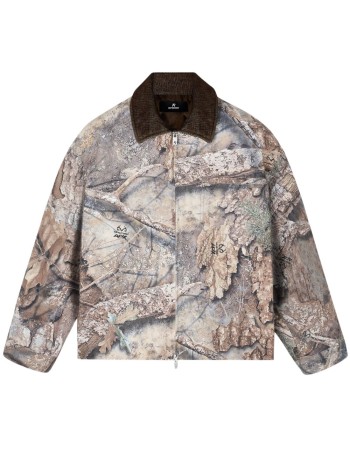 represent outerwear hombre real tree camo trucker jacket - mlm100720 camo