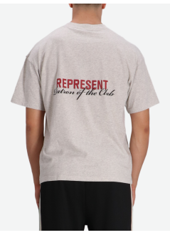 represent t-shirt manpatron of the club t-shirt - mlm4274 cream marl
