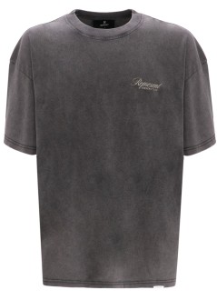 represent t-shirt manrepresent owners club script t-shirt - ocm41201 vintage grey