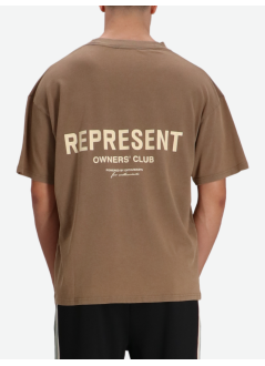 represent camiseta hombre represent owners club t-shirt - ocm41114 almond