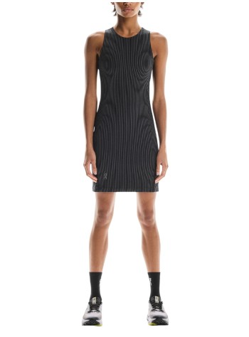 on running dress womanall day ribbed dress - 1wf30410080 black rock 2