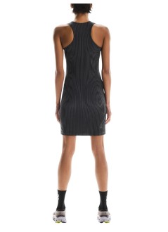 on running vestido mujer all day ribbed dress - 1wf30410080 black rock