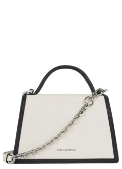 karl lagerfeld crossbody womank/signature 2.0 sp sm cb bl/wh - a1w30224 101