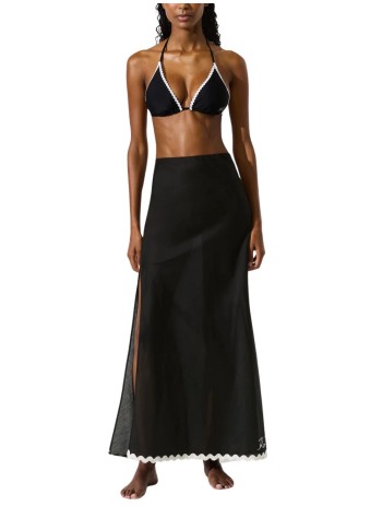 karl lagerfeld other womansignature scallop beach skirt - b1w46023 999 2