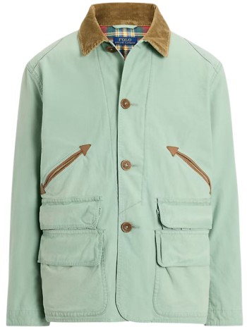 polo ralph lauren outerwear manpolo outdrjk-insulated-field jacket - 710p02026001 faded mint