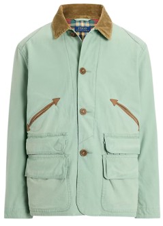 polo ralph lauren outerwear hombre polo outdrjk-insulated-field jacket - 710p02026001 faded mint