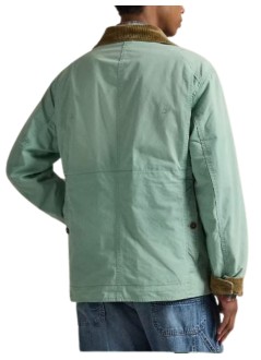 polo ralph lauren outerwear hombre polo outdrjk-insulated-field jacket - 710p02026001 faded mint