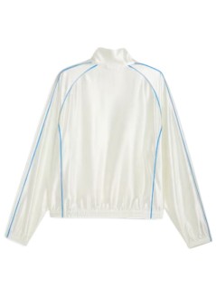 puma outerwear womanpuma x fenty piping tricot track jacket - 633626 87