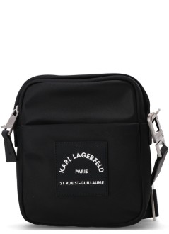 karl lagerfeld crossbody hombre k/rsg nylon ns crossbody - b1m30205 999