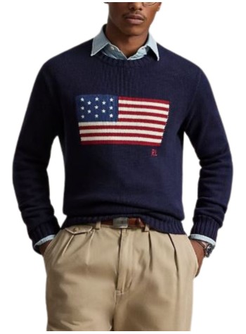 Ls Cn Flag-long Sleeve-pullover 2