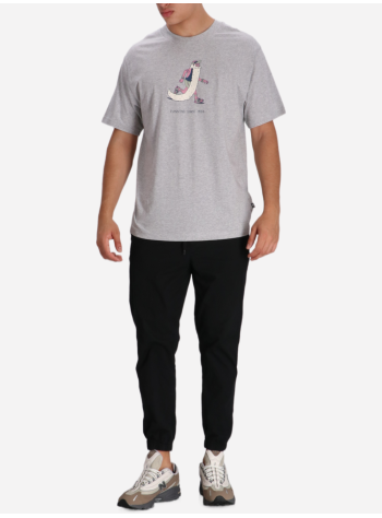 new balance t-shirt manbearded runner t-shirt - mt53941ag ag 2