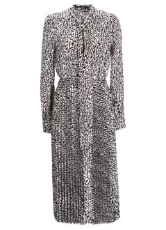 karl lagerfeld dress womanpleated shirt dress - a1w13020 1qz