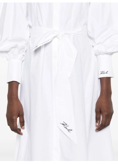 karl lagerfeld vestido mujer karl shirt dress - a1w13018 100