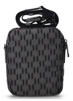 karl lagerfeld crossbody mank/monogram ripstop crossbody - a1m30412 996