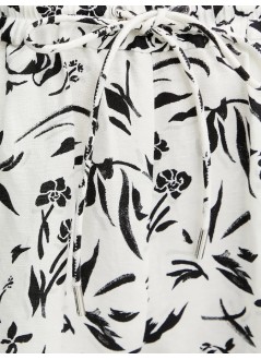 karl lagerfeld pant  womanlinen blend pants - a2w10016 1us