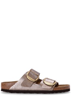 birkenstock flat shoe womanarizona bb bf graceful taupe - 1020882 graceful taupe