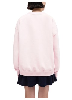 ganni sweater womanisoli crewneck printed puddle - a1060026 868