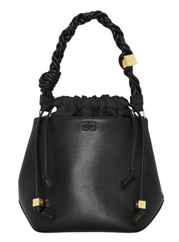 ganni crossbody mujer ganni bou bucket bag - a6934 099 2