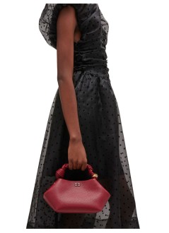 ganni crossbody womanbou small grained - b2100060 09f