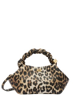 ganni crossbody mujer bou small grained printed - b2100039 859