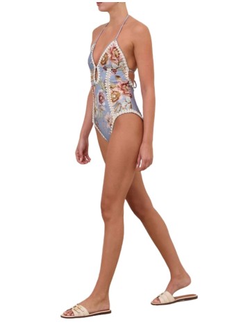 zimmermann swimsuit womanawaken crochet keyhole 1pc - 5768wrs261 cflr 2