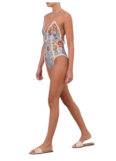 zimmermann swimsuit womanawaken crochet keyhole 1pc - 5768wrs261 cflr