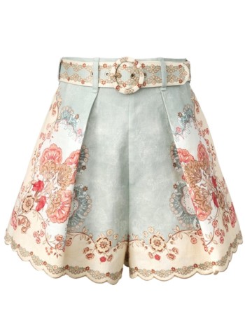 zimmermann short pant womandaylight tuck short - 4558ars263 wpfm