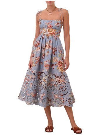 zimmermann vestido mujer awaken picnic dress - 5826drs261 cflr 2