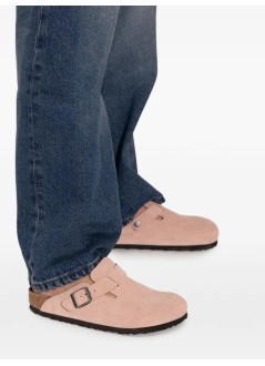 birkenstock zueco mujer boston - 1031635 pink clay