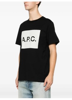 a.p.c. camiseta hombre t-shirt manches courtes vignette apc - cohboh26530 lzz