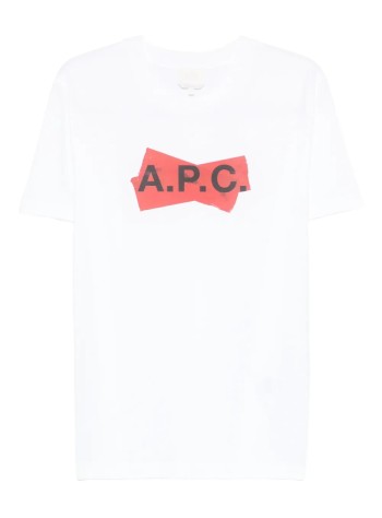a.p.c. t-shirt mant-shirt manches courtes scotch rouge - cohbmm26457 aab