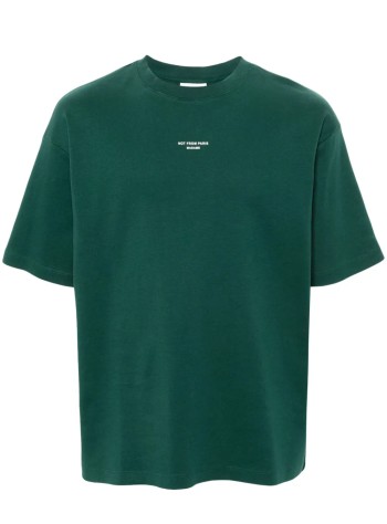 drôle de monsieur t-shirt manle t-shirt slogan classique - permts202co002dgn dark green
