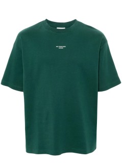 drôle de monsieur t-shirt manle t-shirt slogan classique - permts202co002dgn dark green