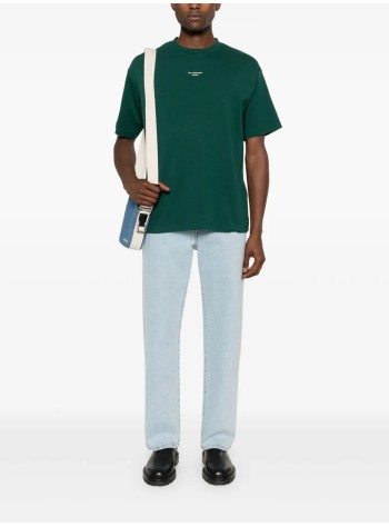 drôle de monsieur t-shirt manle t-shirt slogan classique - permts202co002dgn dark green 2