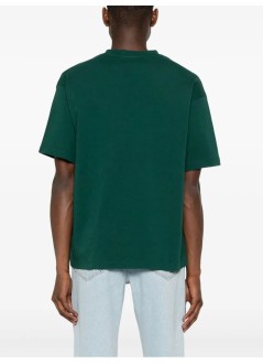 drôle de monsieur t-shirt manle t-shirt slogan classique - permts202co002dgn dark green