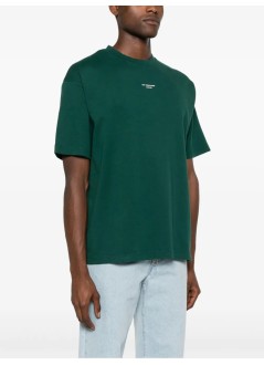 drôle de monsieur t-shirt manle t-shirt slogan classique - permts202co002dgn dark green