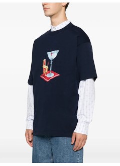 drôle de monsieur camiseta hombre t-shirt cocktail - jts291co002ny navy