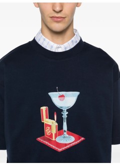 drôle de monsieur camiseta hombre t-shirt cocktail - jts291co002ny navy