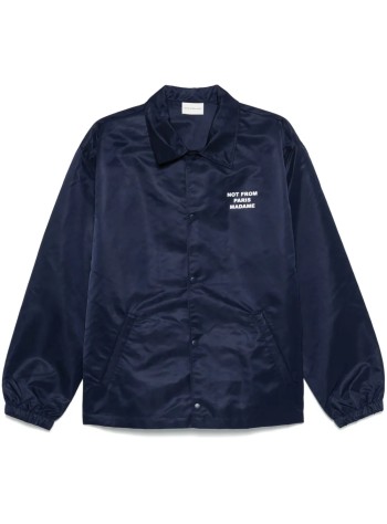 drôle de monsieur outerwear hombre la veste slogan - permjt183pa014ny navy