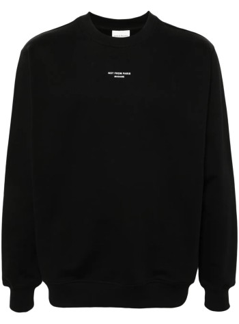 drôle de monsieur sudadera hombre le sweatshirt slogan classique - permsw148co127bl black