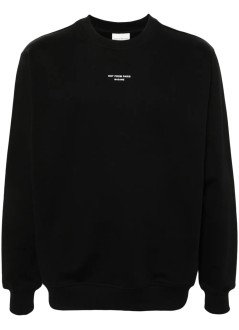 drôle de monsieur sudadera hombre le sweatshirt slogan classique - permsw148co127bl black