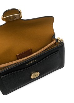 coach crossbody mujer polished pebble leather tabby shoulder bag 26 refresh - ch857 b4 black